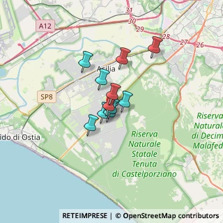 Mappa Via Maurice Ravel, 00124 Roma RM, Italia (2.05727)