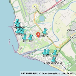 Mappa Via Teresio Martinoli, 00054 Fiumicino RM, Italia (2.35385)