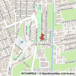 Mappa Via Gennaro Maffettone,  139, 00054 Fiumicino, Roma (Lazio)