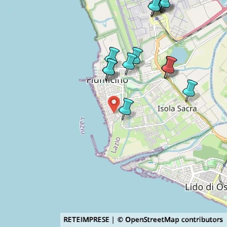 Mappa Via Vittorio Moccagatta, 00054 Fiumicino RM, Italia (2.69929)