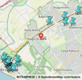 Mappa Via Armando Violini, 00124 Roma RM, Italia (3.9805)