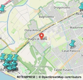 Mappa Via Armando Violini, 00124 Roma RM, Italia (4.33368)