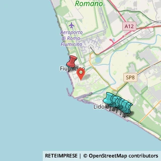 Mappa Via Attilio Corrubia, 00054 Fiumicino RM, Italia (4.83167)