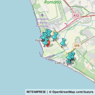Mappa Via Attilio Corrubia, 00054 Fiumicino RM, Italia (2.75333)