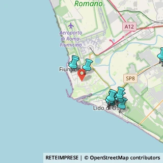 Mappa Via Massimiliano Erasi, 00054 Fiumicino RM, Italia (4.50333)