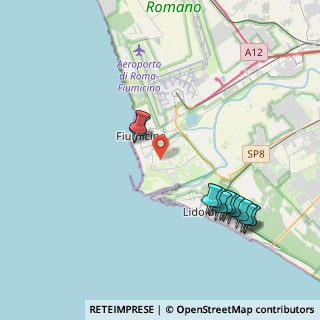 Mappa Via Massimiliano Erasi, 00054 Fiumicino RM, Italia (4.75417)