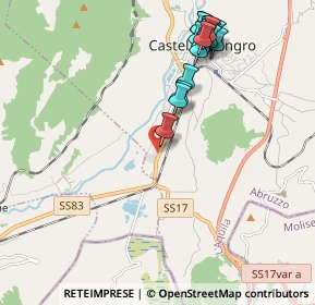 Mappa Strada Statale 17 km 150+200 67031, 67031 Castel di Sangro AQ, Italia (2.435)