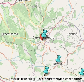 Mappa Strada Statale 17 km 150+200 67031, 67031 Castel di Sangro AQ, Italia (37.61583)