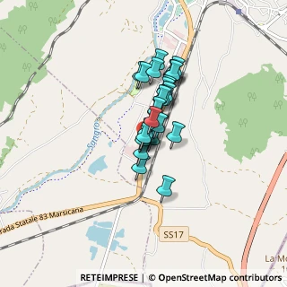 Mappa SS 17 km 150+200 67031, 67031 Castel di Sangro AQ, Italia (0.55926)
