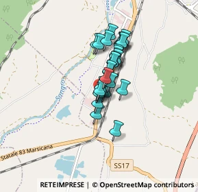 Mappa Strada Statale 17 km 150+200 67031, 67031 Castel di Sangro AQ, Italia (0.55926)