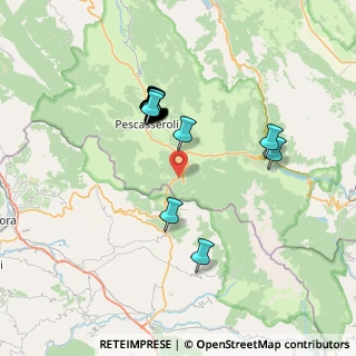 Mappa SR509, 67032 San Donato Val di Comino FR, Italia (6.67)