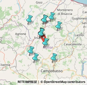 Mappa Contrada Serracchioni, 86029 Trivento CB, Italia (11.675)