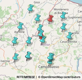 Mappa Contrada Serracchioni, 86029 Trivento CB, Italia (17.00444)