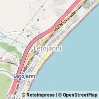 Mapa Letojanni