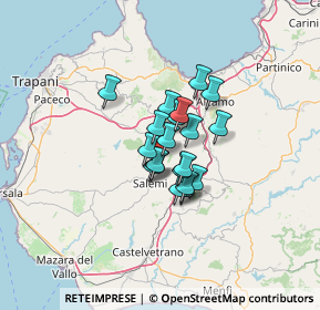 Mappa Via Giacomo Puccini, 91010 Vita TP, Italia (8.45)