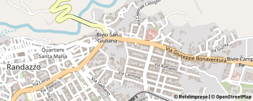Mappa Randazzo
