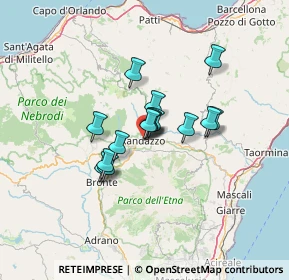 Mappa Piazza Nino Bixio, 95036 Randazzo CT, Italia (9.72133)