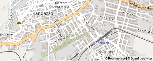 Mappa Randazzo