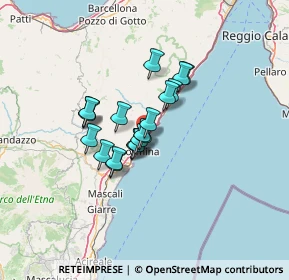 Mappa Via M. Garufi, 98037 Letojanni ME, Italia (9.6065)