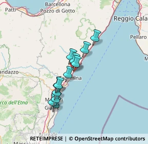 Mappa Via M. Garufi, 98037 Letojanni ME, Italia (11.62083)
