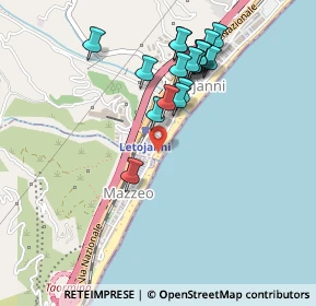 Mappa Via M. Garufi, 98037 Letojanni ME, Italia (0.5145)