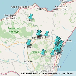 Mappa Via Coclite, 95036 Randazzo CT, Italia (16.076)