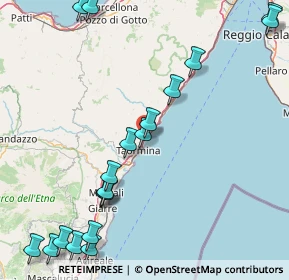 Mappa Via Papa Giovanni XXIII, 98037 Letojanni ME, Italia (24.54474)