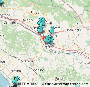 Mappa Colle S. Paolo, 03023 Ceccano FR, Italia (24.2755)