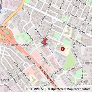 Mappa Via Nerone, 5, 04011 Aprilia, Latina (Lazio)