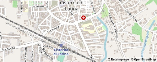 Mappa Cisterna di Latina