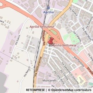 Mappa Via Giuseppe Gioacchino Belli, 7, 04011 Aprilia, Latina (Lazio)