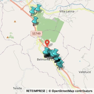 Mappa SR 509, 03040 Belmonte Castello FR, Italia (1.66667)