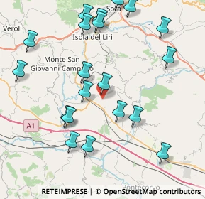 Mappa 03030 Rocca D'arce FR, Italia (9.737)