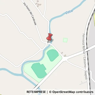 Mappa Via Colle San Paolo,  1, 03023 Ceccano, Frosinone (Lazio)