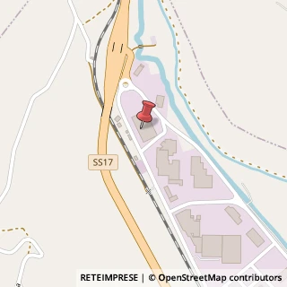 Mappa Zona Industriale Pantaniello, 86090 Pettoranello del Molise, Isernia (Molise)