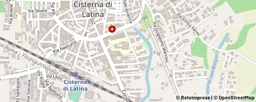 Mappa Cisterna di Latina