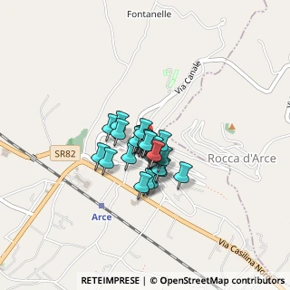 Mappa Via Manfredi, 03032 Arce FR, Italia (0.22308)