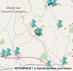 Mappa Via Manfredi, 03032 Arce FR, Italia (5.85417)