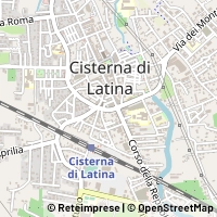 지도 Cisterna di Latina