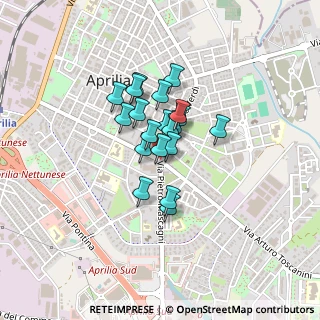 Mappa Piazza Aldo Moro, 04011 Aprilia LT, Italia (0.2825)