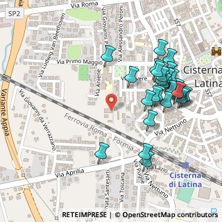 Mappa Via Tiziano, 04012 Cisterna di Latina LT, Italia (0.28593)