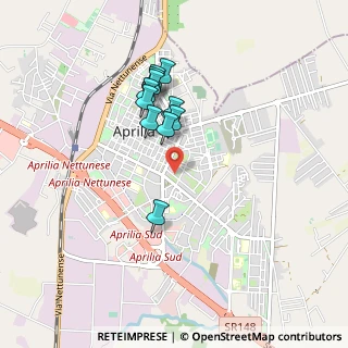 Mappa Via Giovanni Paisiello, 04011 Aprilia LT, Italia (0.79455)