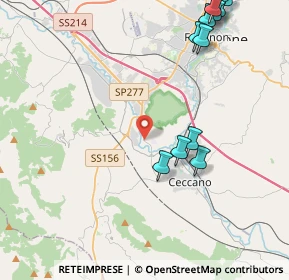 Mappa Strada Asi, 03023 Ceccano FR, Italia (5.47909)