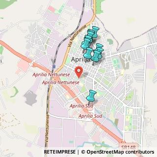 Mappa Via delle Palme, 04011 Aprilia LT, Italia (0.81273)