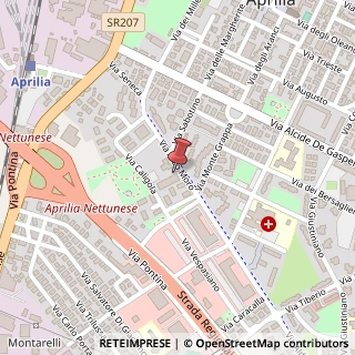 Mappa Via Aldo Moro, 45f, 04011 Aprilia, Latina (Lazio)
