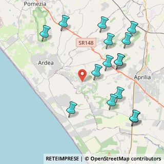 Mappa Via martesana, 04011 Aprilia LT, Italia (5.09733)