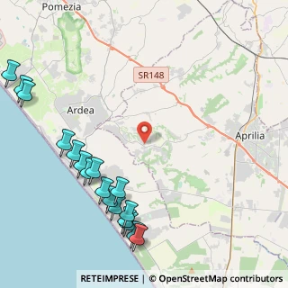 Mappa Via martesana, 04011 Aprilia LT, Italia (5.94)