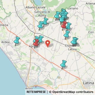 Mappa Via Retarola, 04011 Aprilia LT, Italia (9.4045)