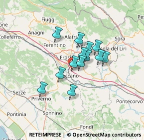Mappa Via Marano Seconda Traversa, 03023 Ceccano FR, Italia (9.86846)
