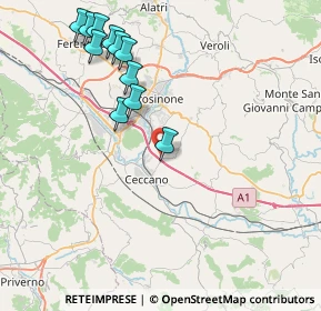 Mappa Via Marano Seconda Traversa, 03023 Ceccano FR, Italia (9.29455)